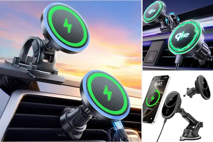 Detailed view of Best 2 In 1 MagSafe Car Charger Bundle