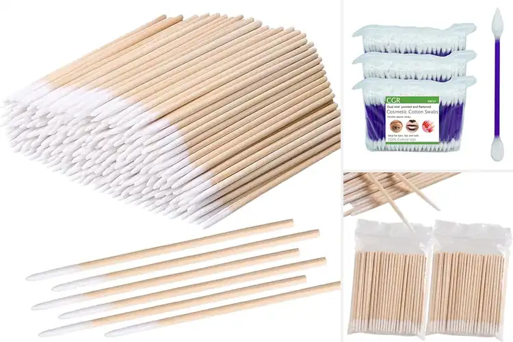 Detailed view of Best 3.93 Inch Precision Swabs Bulk Pack