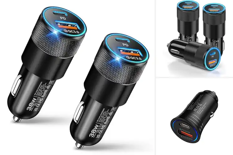Detailed view of Best 38W Car Charger