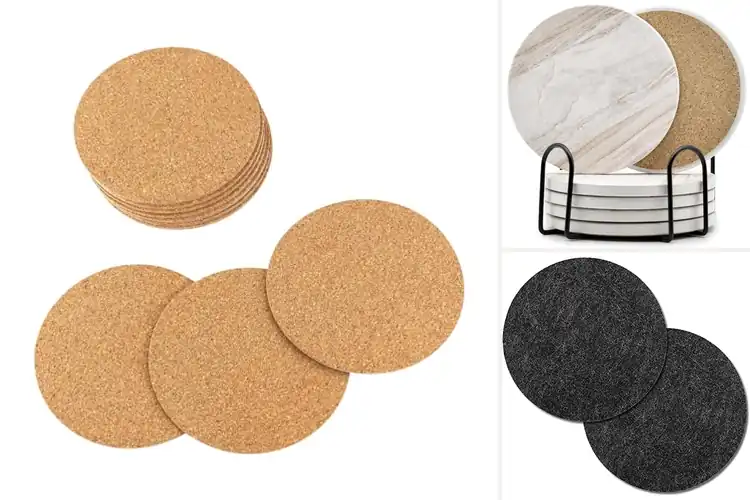 Detailed view of Best 4-Inch Coasters for Stylish Surface Protection