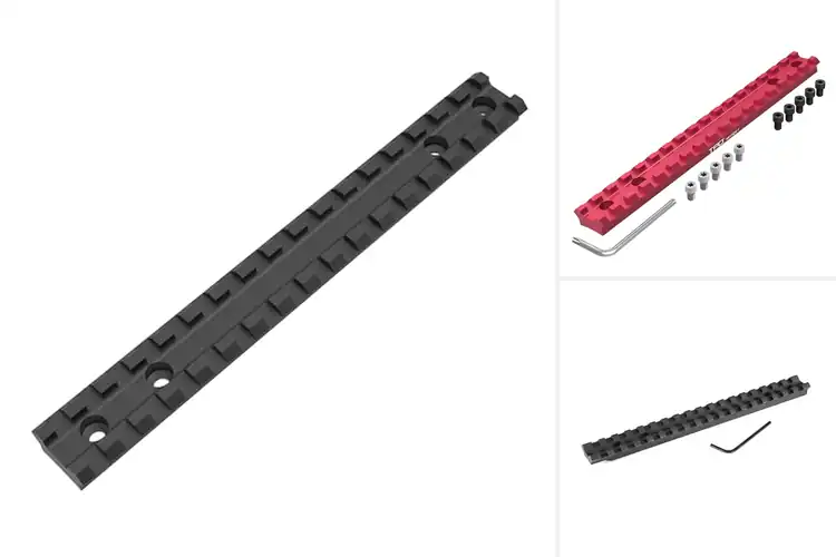 Detailed view of Best 6061 Aluminum Scope Rails For Savage Axis