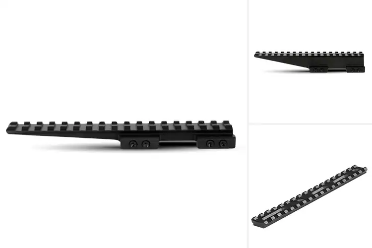 Detailed view of Best 7 Inch Rail Slots For Optics Placement