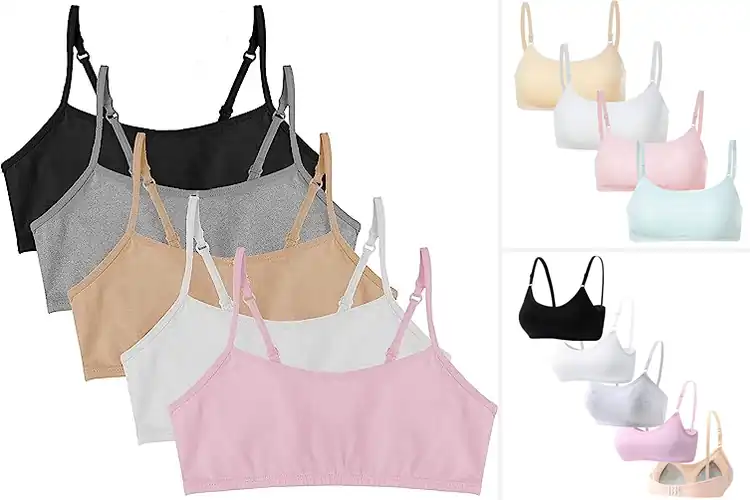 Detailed view of Best Adjustable Straps Training Bras For Girls