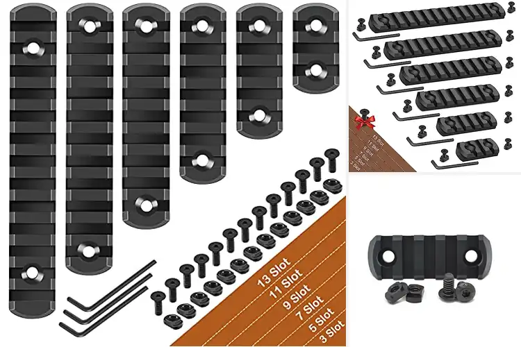 Detailed view of Best Aluminum Picatinny Rail Sections