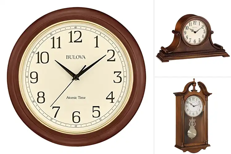 Detailed view of Best Brown Cherry Clocks