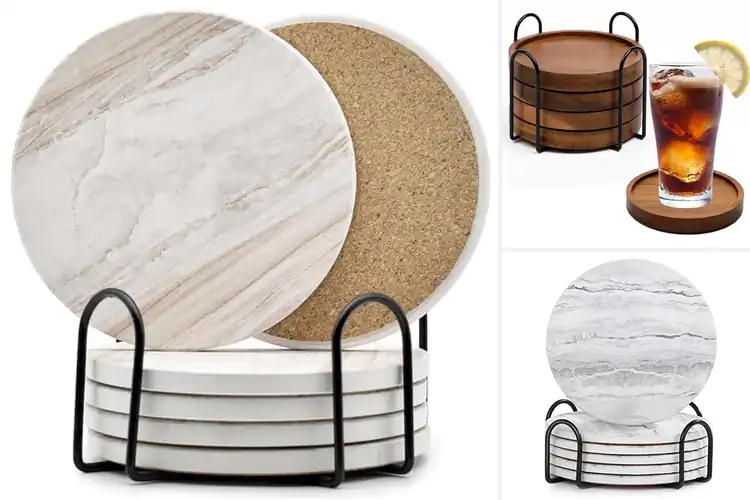 Detailed view of Best Coaster Sets: Protect & Elevate Your Home Decor