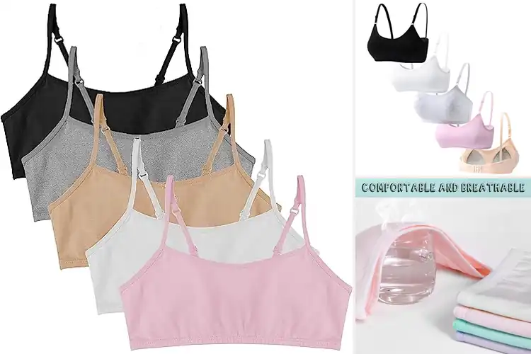Detailed view of Best Cotton Training Bras for Soft, Confident Comfort