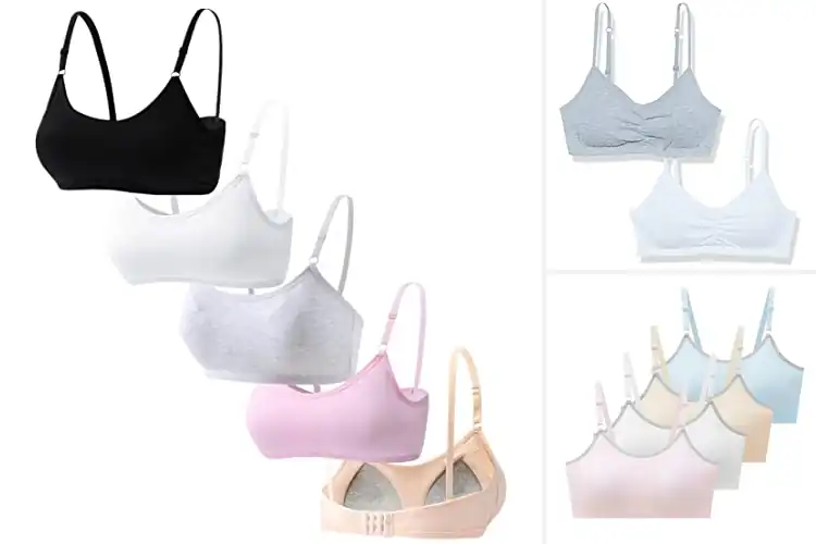 Detailed view of Best Cotton Training Bras With Padding