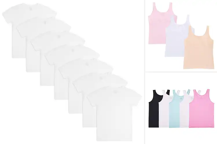 Detailed view of Best Cotton Undershirts For Tweens