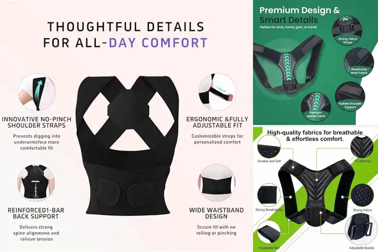 Detailed view of Best Daily Wear Posture Correctors