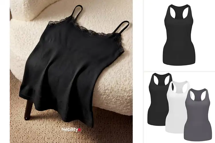Detailed view of Best Discreet Support Tank Tops For Developing Bodies