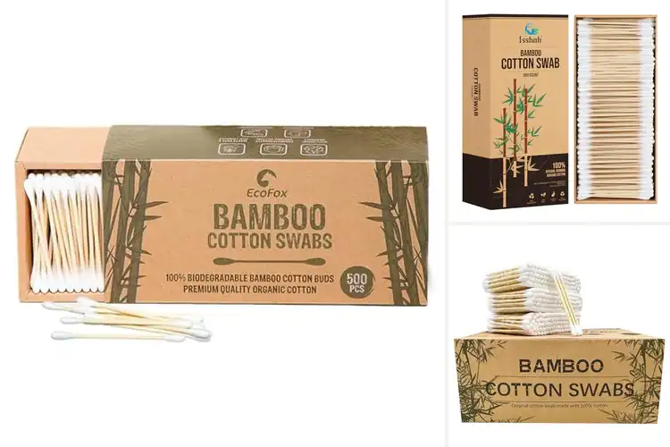 Detailed view of Best Eco Friendly Bamboo Swabs
