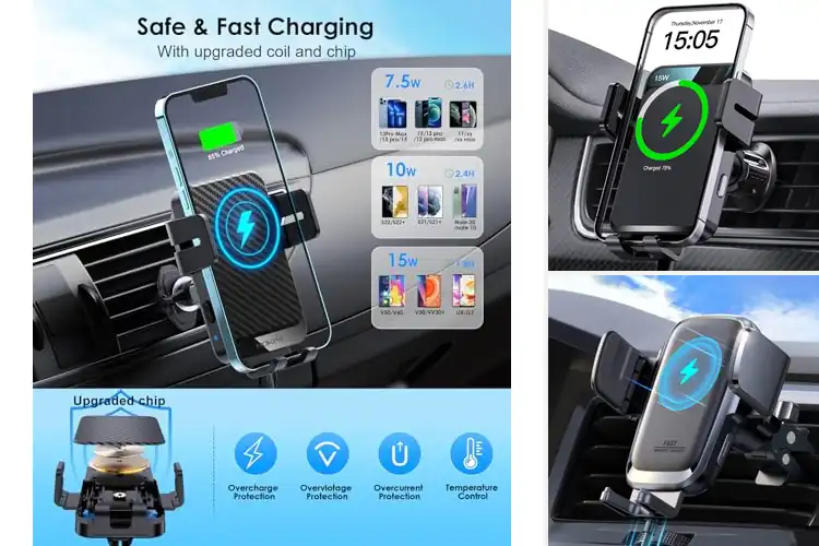 Detailed view of Best Fast Charging Car Mount Chargers