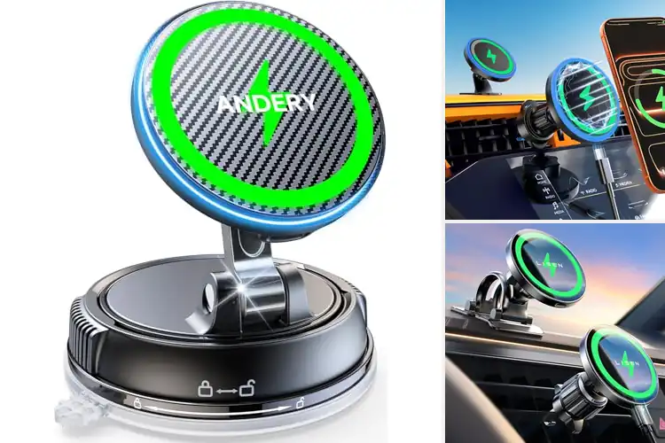 Detailed view of Best Fast Charging MagSafe Car Charger