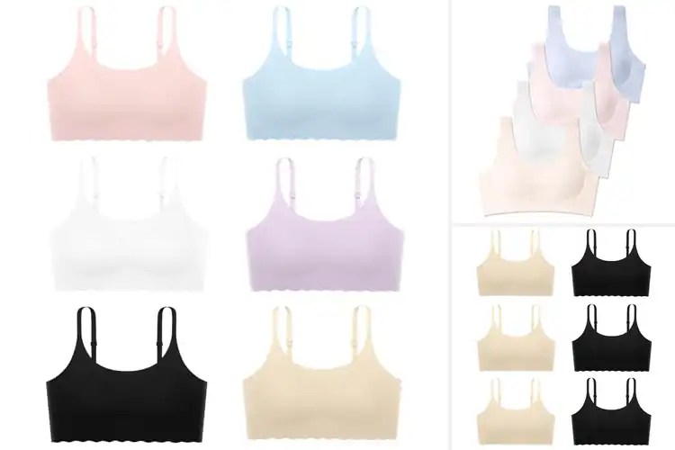 Detailed view of Best Fitting Training Bras For Girls 10 12 With Padding
