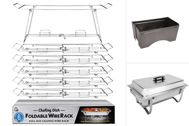 Detailed view of Best Foldable Chafing Frames