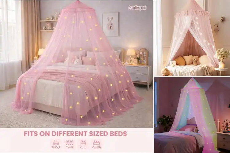 Detailed view of Best Girls Bedroom Canopies