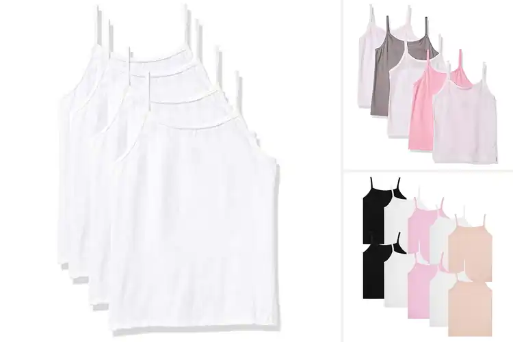 Detailed view of Best Girls Camisoles: Soft, Comfy Picks Kids Love