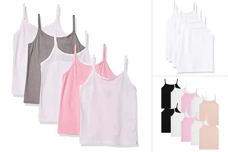 Detailed view of Best Girls’ Cotton Undershirt