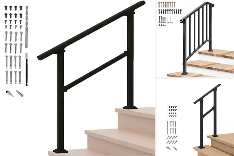 Detailed view of Best Handrail Steps