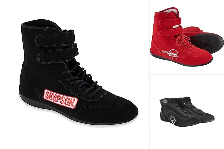 Detailed view of Best High Top Racing Shoes