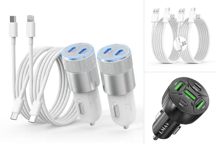 Detailed view of Best iPhone 16 15 14 Car Charger