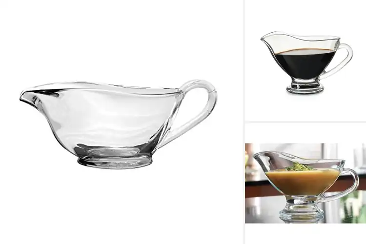 Detailed view of Best Large Glass Gravy Boats