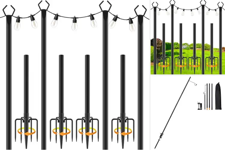 Detailed view of Best Light Poles For Hanging Lanterns