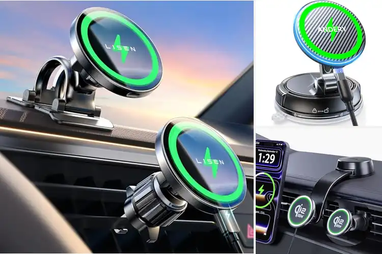 Detailed view of Best MagSafe Car Mount Charger