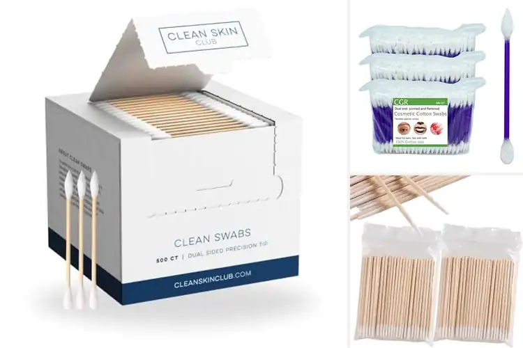 Detailed view of Best Makeup Touch Up Cotton Swabs: Flawless Fixes On-the-Go