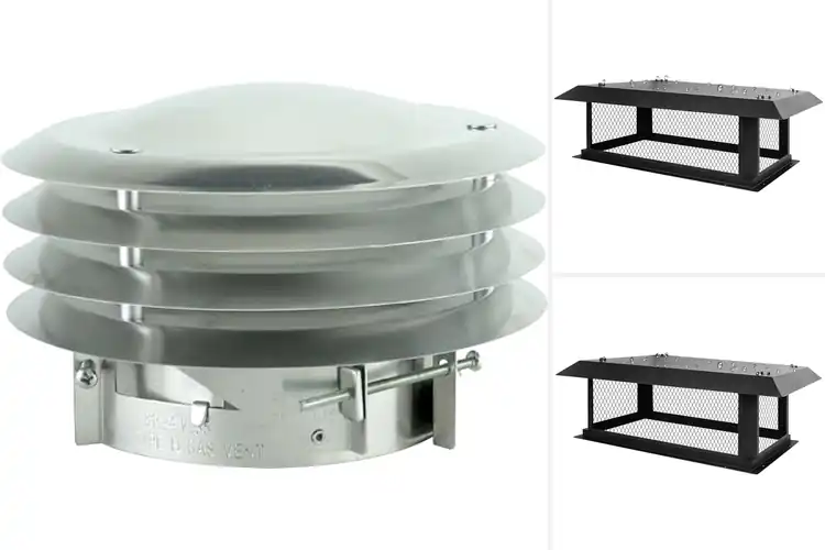 Detailed view of Best Multi Flue Caps