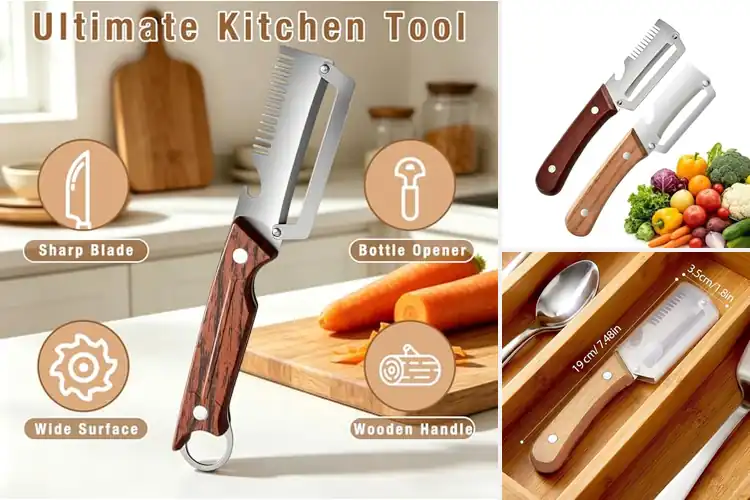 Detailed view of Best Multi-Function Kitchen Knives