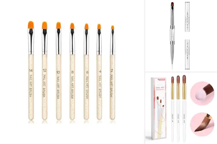 Detailed view of Best Nail Extension Brushes