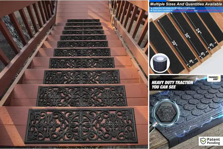 Detailed view of Best Non Slip Step Mats For Outdoor Steps