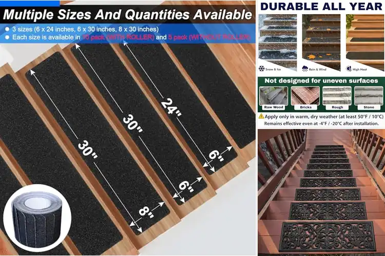 Detailed view of Best Non-Slip Steps For Outdoors