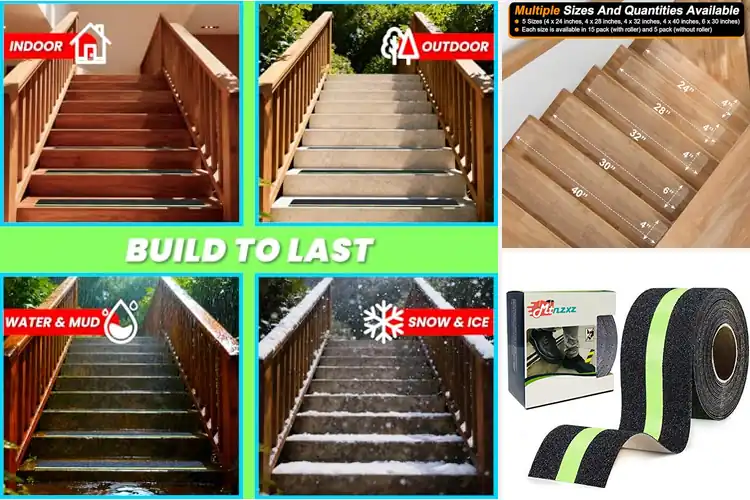 Detailed view of Best Non-Slip Steps: 10 Stylish Solutions for a Safer Home