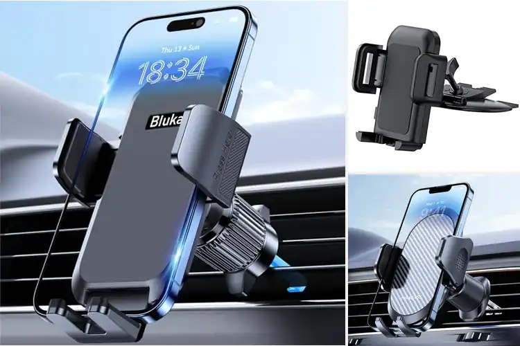 Detailed view of Best One Button Release Car Mount