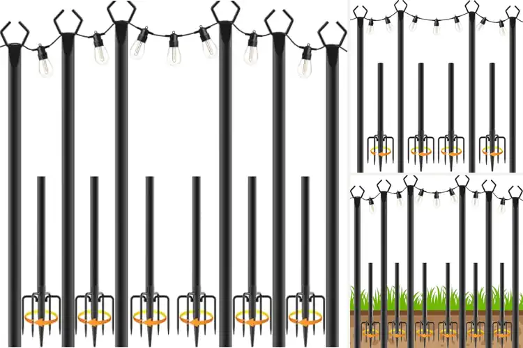 Detailed view of Best Outdoor Light Holders