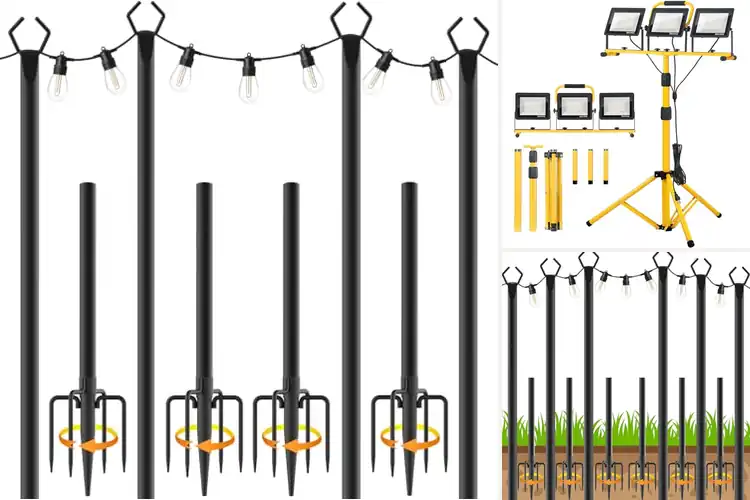Detailed view of Best Outdoor Light Stands For Backyard