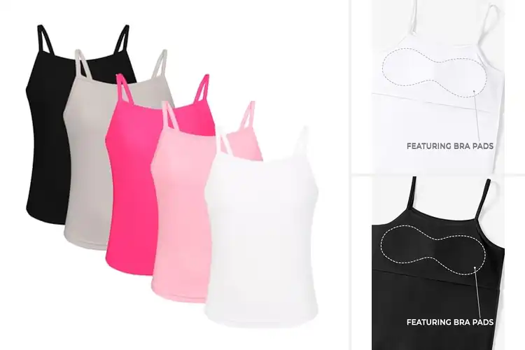 Detailed view of Best Padded Camisoles For Teens