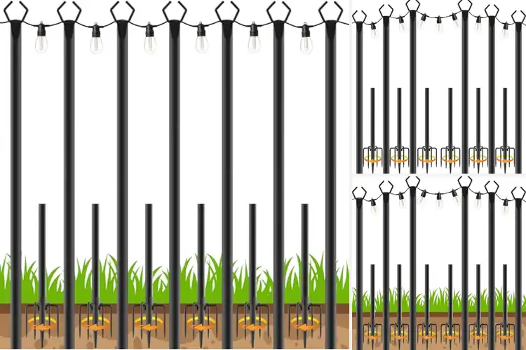 Detailed view of Best Patio Light Holders