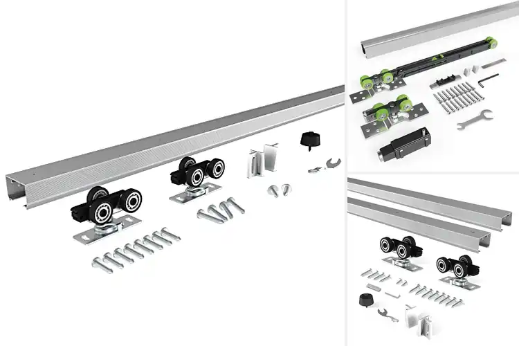 Detailed view of Best Pocket Door Track Systems for Smooth, Stylish Upgrades