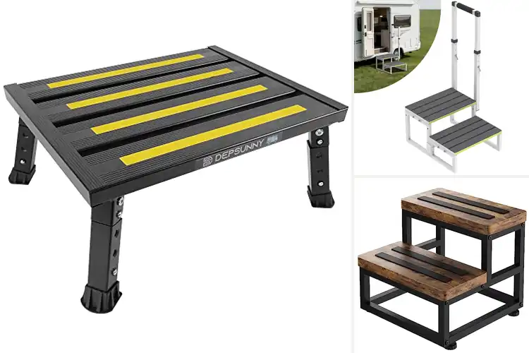 Detailed view of Best Portable Steps