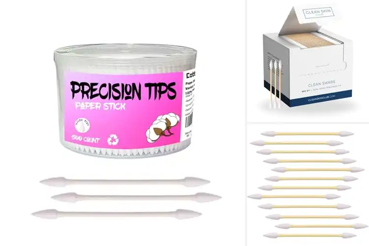 Detailed view of Best Precision Cotton Swabs