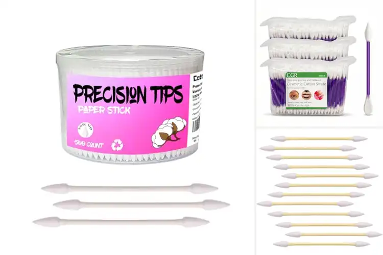 Detailed view of Best Professional Makeup Swabs