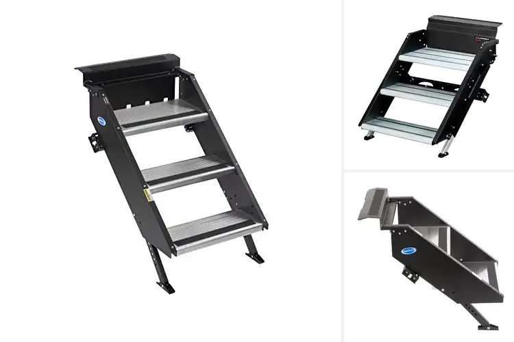 Detailed view of Best RV Entry Steps For Camper