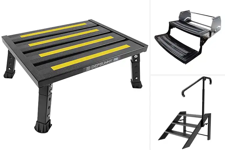 Detailed view of Best RV Steps: Top 10 Picks for Safe & Easy Adventures