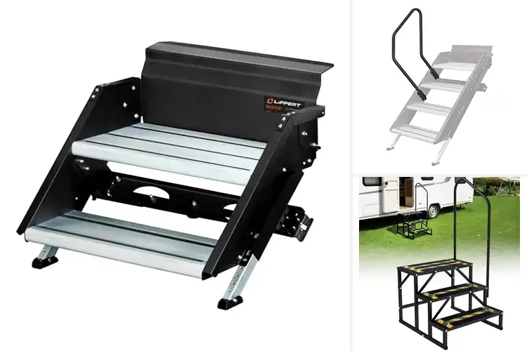 Detailed view of Best Safe RV Entry Steps: Top Picks for Confident Adventures