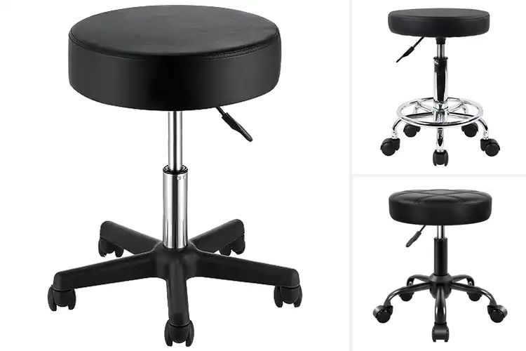 Detailed view of Best Salon Rolling Stools