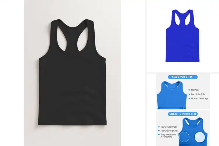 Detailed view of Best Seamless Tank Tops For Kids: 10 Soft & Comfy Picks